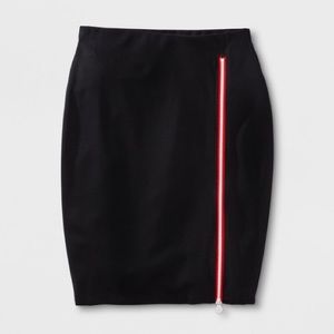 Hunter for Target black zip skirt